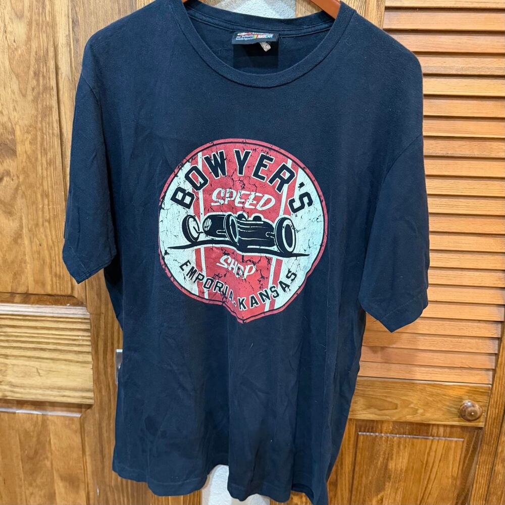 Vintage Nascar Bowers Speed Shop tee